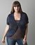 Short sleeve space dye cardigan by Lane Bryant