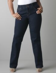 Straight leg jean with Tighter Tummy Technology