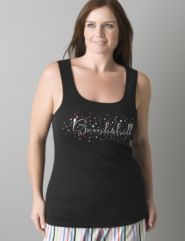 Bombshell muscle tank by Lane Bryant