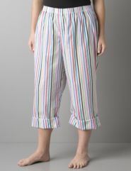 Striped woven sleep pant by Lane Bryant
