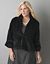 Faux fur jacket by Lane Bryant