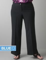 Wide leg trouser with Right Fit Technology