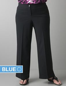 Wide leg trouser with Right Fit Technology