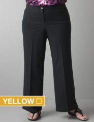 Wide leg trouser with Right Fit Technology