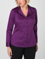 Houndstooth Check Shirt by Lane Bryant Outlet