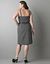 Glen plaid sweetheart dress by Lane Bryant