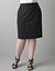 Plus sized Pinstripe pencil skirt by Lane Bryant