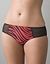 Zebra print sheer hipster panty by Cacique