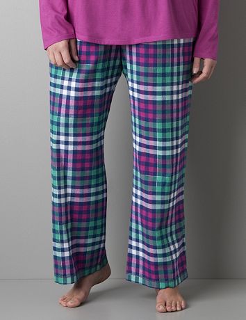 Sparkle plaid sleep pant by Cacique