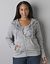 Studded raw edge hoodie by Seven7