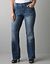 Pork chop pocket boot cut jean by Lane Bryant