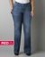 Echo wash bootcut jean by Lane Bryant