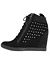 Wide Width Studded Hidden Wedge Sneakers by Lane Bryant