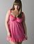 Heart lace babydoll by Cacique