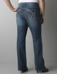 Heavy stitch bootcut jean by Lane Bryant