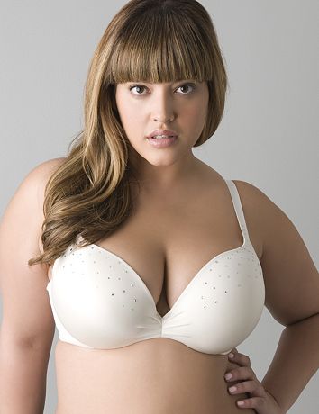Runway Glam push up plunge bra by Cacique