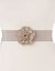 Patent snake flower stretch belt by Lane Bryant