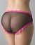 Plus size Dotted lace up hipster panty by Cacique