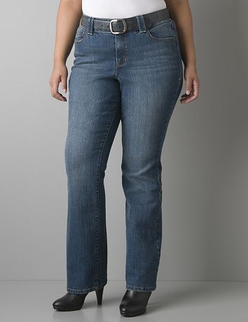 Alissa boot jean with Tighter Tummy Technology by Lane Bryant