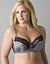 Striped balconette bra by Cacique