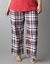 Sparkle plaid woven sleep pant by Cacique