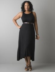 Black Plus Size Maxi Dress