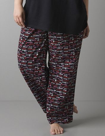 Love knit sleep pant by Cacique