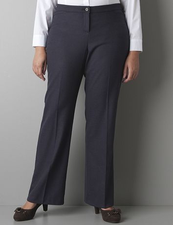 Herringbone trouser with Tighter Tummy Technology