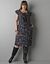 Sketchy rose ruffle front dress by DKNY JEANS