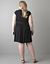 Knot front knit dress by Lane Bryant