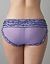 Sheer ruffled hipster panty by Cacique