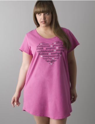 Heart Sleep Shirt from Cacique/Lane Bryant