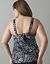 Palm print retro one piece swimsuit by Lane Bryant