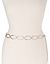 Silvertone oval chain belt by Lane Bryant