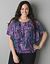 Sheer animal print top by Lane Bryant
