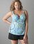Paisley swim tank with built in Cacique balconette bra