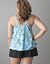 Paisley swim tank with built in Cacique balconette bra