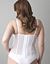 Eyelet lace cotton corset by Cacique