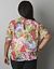 Floral flutter side top by Lane Bryant