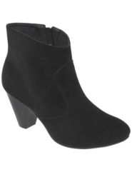 Short faux suede boot by Lane Bryant