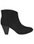 Short faux suede boot by Lane Bryant