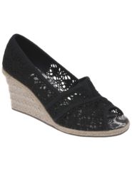 Macrame espadrille wedge sandal