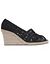 Macrame espadrille wedge sandal