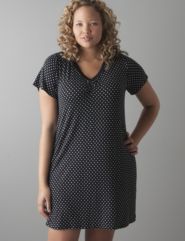 Polka dot sleep shirt by Cacique