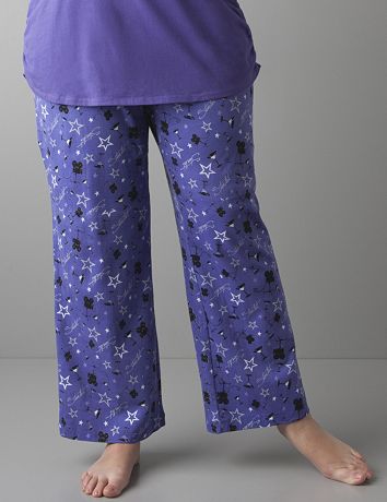 Plus sized Starlet sleep pant by Cacique