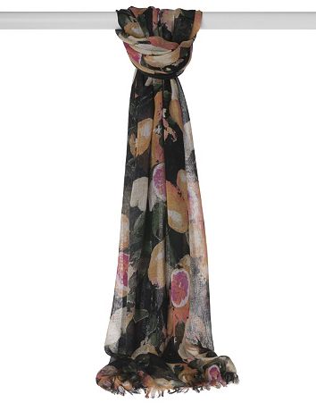 Fruit print scarf by Lane Bryant