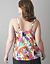 Swirled floral balconette swim tank by Cacique