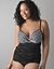 Striped bandeau swim tank by Cacique