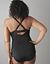 Striped bandeau swim tank by Cacique