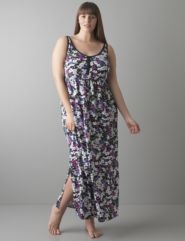 Floral maxi dress by Cacique